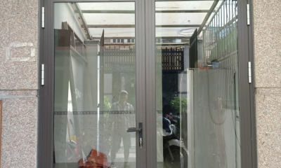 Cửa sắt 2 cánh